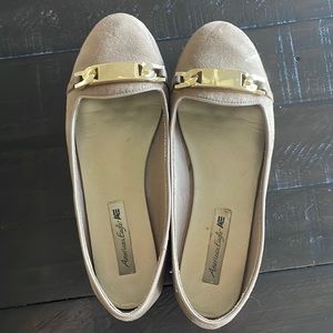 Tan slips on from American Eagle. Size 9